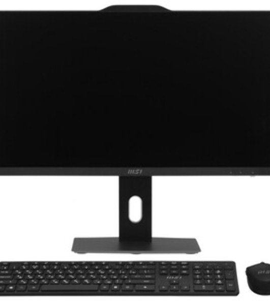 Моноблок MSI Pro AP242P 14M-662XRU 23.8' Full HD i3 14100 (3.5) 16Gb SSD 512Gb UHDG 730 noOS GbitEth WiFi BT 120W клавиатура мышь Cam черный 1920x1080 (9S6-AE0621-834)