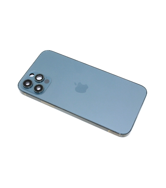 Задняя крышка (корпус) в сборе с рамкой для Apple iPhone 12 Pro синий