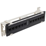Монтажное оборудование Hyperline PPW-12-8P8C-C5e Патч-панель настенная, 12 портов RJ-45(8P8C), категория 5е, с подставкой, фото7