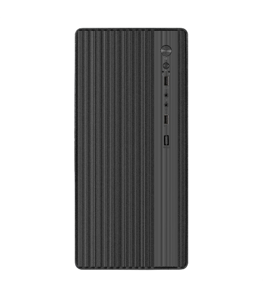 Корпус ExeGate BAA-503, Mini-Tower, чёрный, 1 x 80/90 мм
