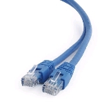 Патч-корд UTP Cablexpert cat.6, 0.25м, литой, многожильный, синий, фото 1