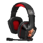 Гарнитура QUMO Arsenal чёрный, проводная, USB, подсветка, фото 1