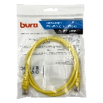 Патч-корд Buro cat.5e 1м желтый RJ-45 (м)-RJ-45 (м), фото2