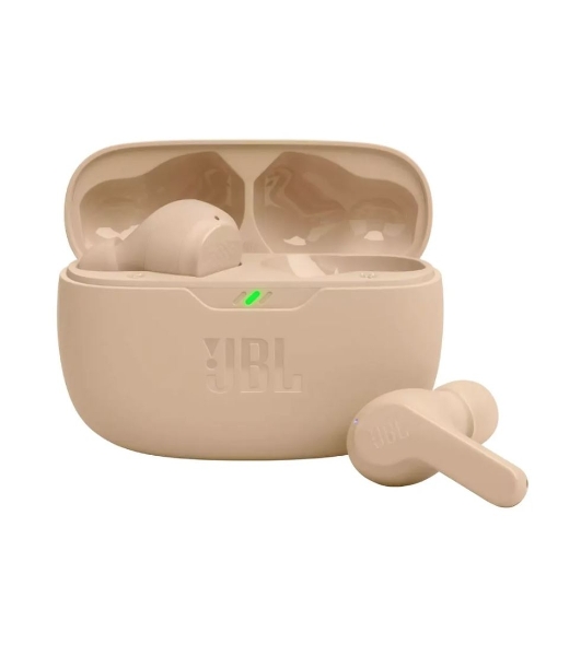 Наушники TWS JBL Wave Beam песочный, внутриканальные, Bluetooth, быстрая зарядка, до 8 ч