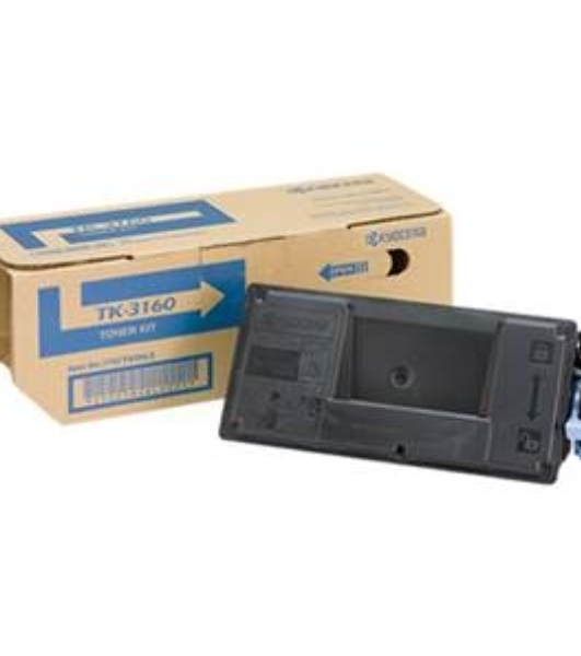 Картридж лазерный Kyocera TK-3160 (1T02T90NL0/1T02T90NL1) черный для P3045dn/P3050dn/P3055dn/P3060dn 12500 стр.
