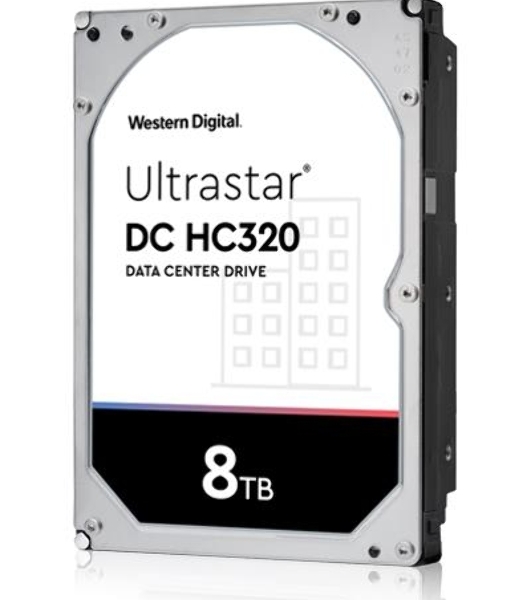 Жесткий диск Western Digital SAS 8TB 7200RPM 12GB/S 256MB DC HC320 0B36400 HGST