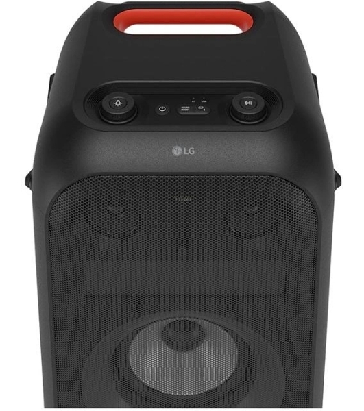 Минисистема LG XBOOM XL9T черный/красный 1000Вт USB BT