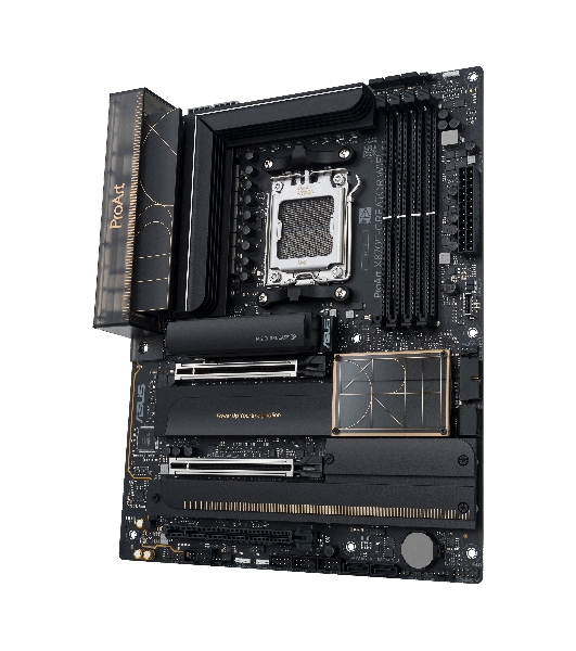 Материнская плата ASUS PROART X870E-CREATOR WIFI, AM5, AMD X870E, 4xDDR5, 4xSATA, 4xM.2, 2xPCIe 5.0 x16, 1xPCIe 4.0 x4, 2xUSB-C 40Gbps, 1xUSB-C 20Gbps, 7xUSB-A 10Gbps, 1xUSB-A 2.0, 1xDP (v1.4), 1xHDMI (v2.1), 1x10Gb LAN, 1x2.5Gb LAN, Wi-Fi 7, Bluetooth 5.4, 3x3.5 мм, 7.1, ATX