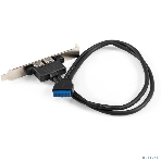 Планка портов в корпус 2xUSB 3.0 ExeGate BrctUSB3-2A (USB 3.0 20pin (IDC 20pin F) --> 2x USB 3.0 Af, кабель 20 см), фото7