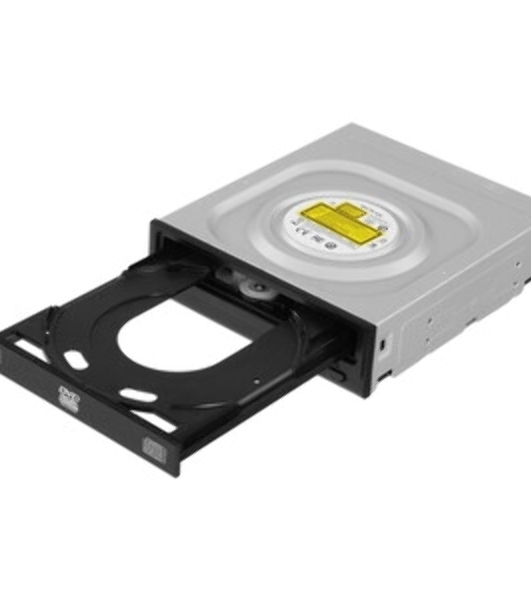 Оптический привод CD/DVD привод Gembird DVD-SATA-02, 5.25', SATA, черный, без упаковки