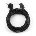 Кабель питания Cord Power Gembird/Cablexpert 1.8м, Schuko- C13, 6А, черный, с зазем., фото5