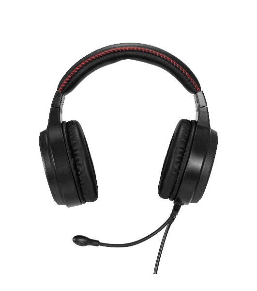 Гарнитура ExeGate Gaming HS-520G чёрный, проводная, 2 x mini jack 3.5 мм + USB, подсветка, регулятор громкости