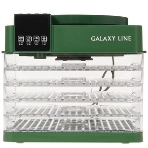 Сушилка для овощей и фруктов Galaxy Line GL 2630, зеленый, с электронным управлением, 450 Вт, фото7