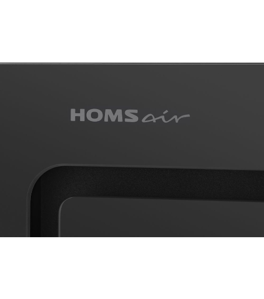 Вытяжка встраиваемая HOMSair Crocus Push 52 черный, 51.8 см, 850 куб. м/ч, 53 дБ
