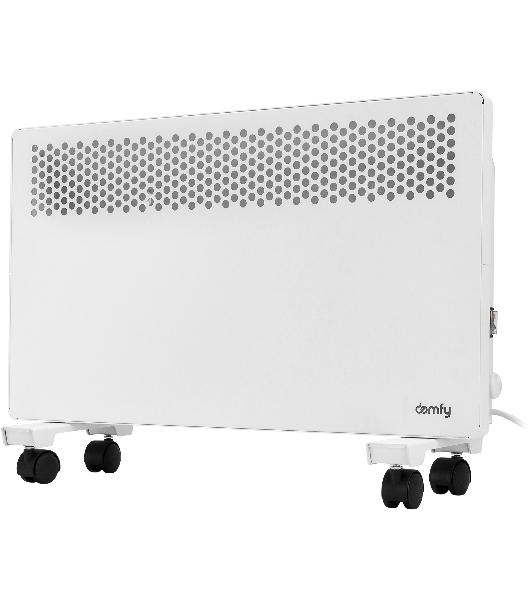 Конвектор электрический Domfy DCW-CH1015 белый, 1500 Вт, 20 м2, термостат