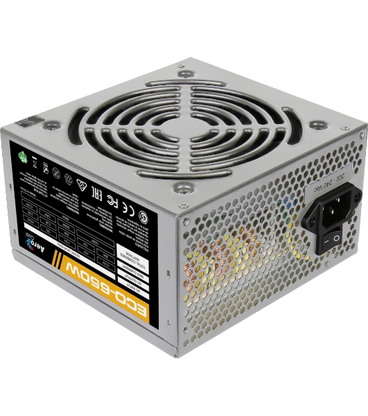 Блок питания Aerocool/Formula ECO-650W, 650Вт, 120мм, серый