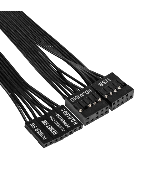 Компьютерный корпус Minitower ExeGate BAA-308-AAA400 (mATX, БП AAA400 с вент. 8см, 2хUSB, HD Audio, черный)