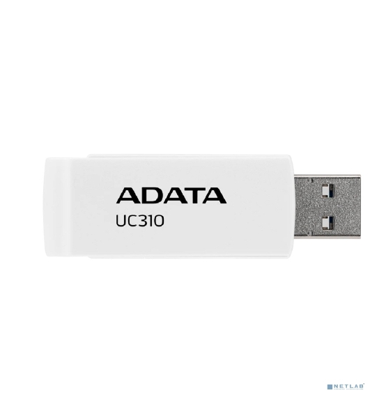 Флешка USB ADATA UC310 (UC310-64G-RWH), 64Gb, USB 3.2 Gen 1, R/W 100/30, белый