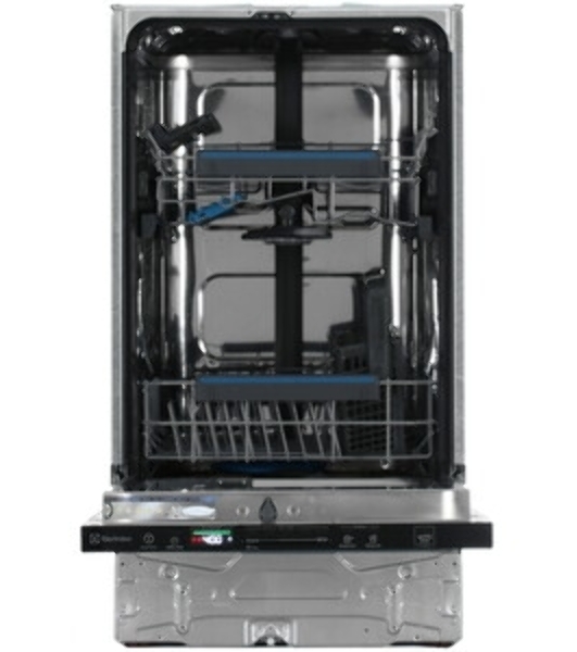 Встраиваемая посудомоечная машина Electrolux KESC2210L, черный, 44.6 см, 9 компл., 44 дБ, класс E