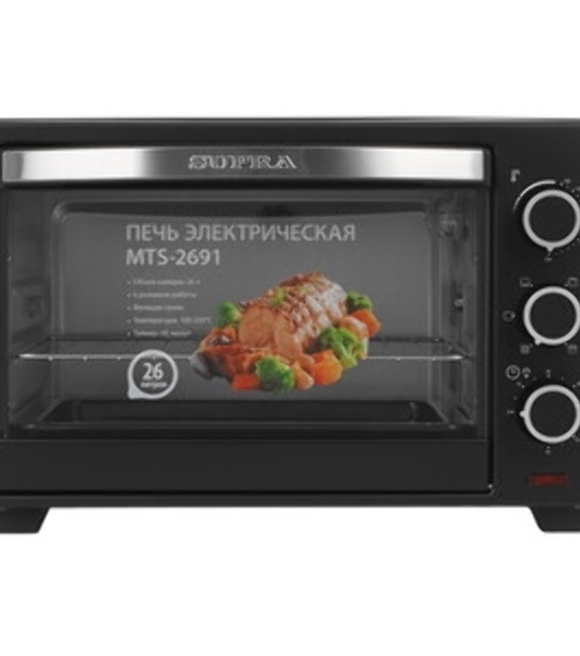 Мини-печь SUPRA MTS-4506, черный