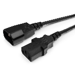 Кабель питания сист.блок-монитор Cablexpert PC-189-1-1.8M, 1.8м, C13-C14, 3x1кв.мм., черный, с заземлением, фото3