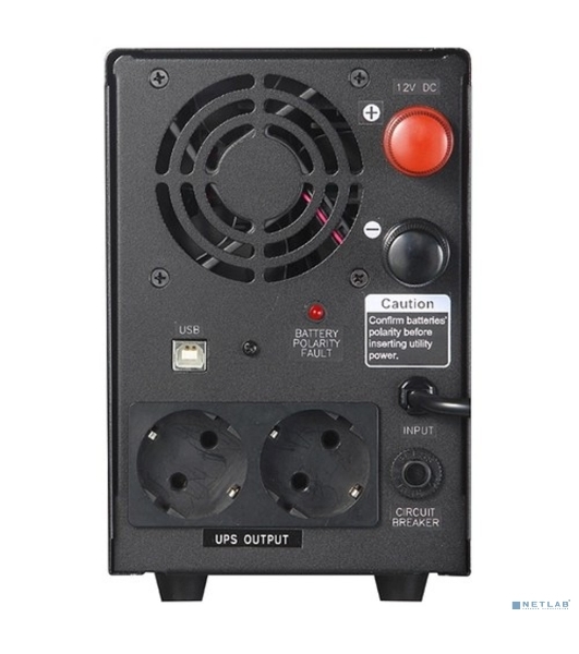 Источник бесперебойного питания Powercom Infinity INF-1500 1050Вт 1500ВА черный