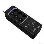 ИБП CBR LGT-650H-6F-LDB Offline 650VA/360W 5Ah12V 6 x Shuko+ Breaker, фото4