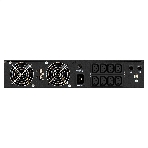 Источник бесперебойного питания Pure Sine Wave ExeGate SinePower UHB-3000.LCD.AVR.8C13.RJ.USB.BC.2U (3000VA/2400W, LCD, AVR, 8*C13, RJ45/11,Источник бесперебойного питания USB, батарея 12V 9Ah - 4шт, Rackmount 2U/Tower, возможность подключения до 2 внешних батарейных блоков 48В (поставляются отдельно),, фото5