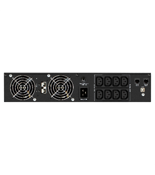 Источник бесперебойного питания Pure Sine Wave ExeGate SinePower UHB-3000.LCD.AVR.8C13.RJ.USB.BC.2U (3000VA/2400W, LCD, AVR, 8*C13, RJ45/11,Источник бесперебойного питания USB, батарея 12V 9Ah - 4шт, Rackmount 2U/Tower, возможность подключения до 2 внешних батарейных блоков 48В (поставляются отдельно),