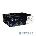 Картридж лазерный набор HP CF370AM № 305A голубой/пурпурный/желтый CLJ M451 (CE411A+CE412A+CE413A), фото8