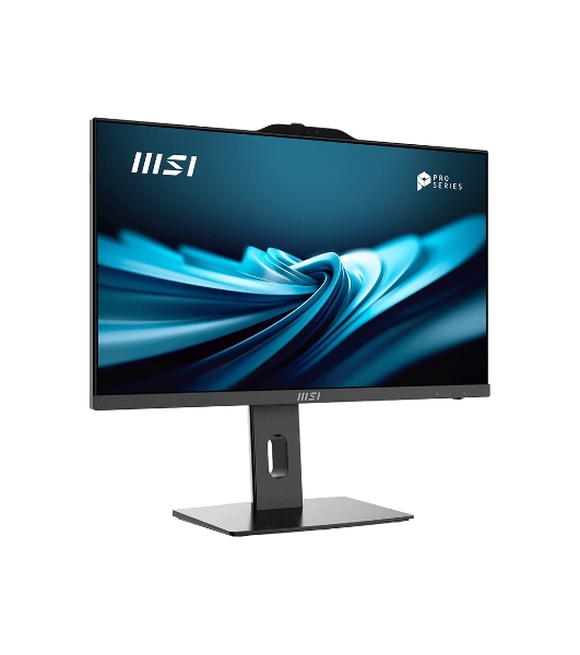 Моноблок MSI Pro AP242P 14M AiO 23,8' FHD(1920x1080)IPS AG Non-touch, Core i7-14700 (2.1GHz), 16Gb DDR5 (2x8GB), 512Gb SSD, Intel UHD,WiFi,BT,camera,WirelessKB&mouse Eng/Rus,noOS,1y w-ty,черный (9S6-AE0621-821)