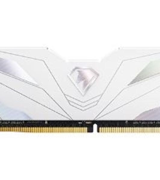 Оперативная память NETAC, DDR4, 8GB (1x8GB), 3200MHz, CL16, DIMM, с радиатором, белый