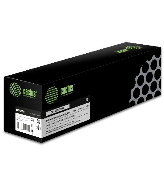 Картридж лазерный Cactus CS-LX62D5H00 62D5H00 черный (25000 стр.) для Lexmark MX710/MX711/MX810/MX811
