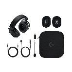 Гарнитура Logitech G PRO X 2 LightSpeed чёрный, беспроводная + проводная, радиоканал, до 50 ч, фото12