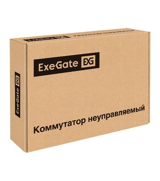 Коммутатор ExeGate EDES-1024D, 24×100 Мбит/с, неуправляемый
