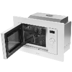 Микроволновая печь встраиваемая MONSHER 201 W 20 л, 800-1250 Вт, гриль, 8 программ, белый, фото19