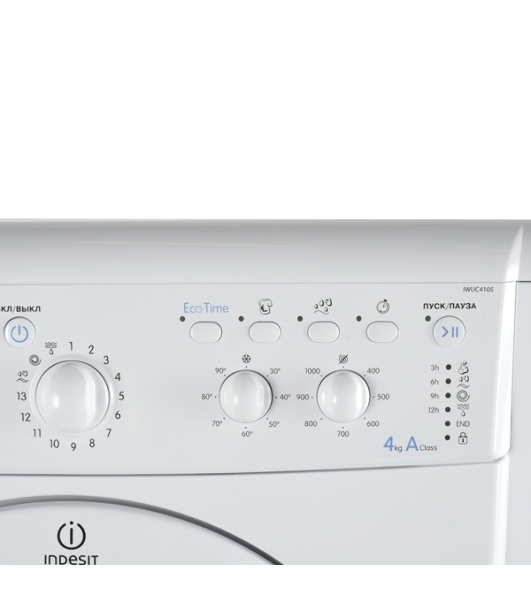 Стиральная машина Indesit IWUC 4105 белый, загр. фронтальная макс.: 4 кг 1000 об/мин класс: А