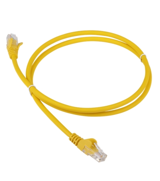 Патч-корд LANMASTER LSZH UTP кат.6, 1.5 м, желтый