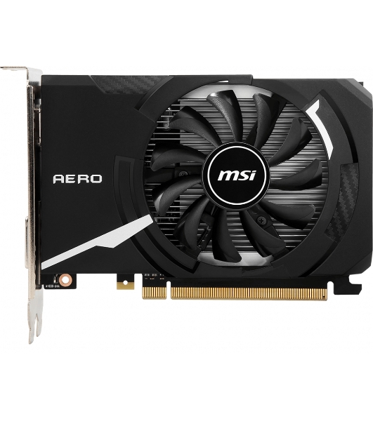 Видеокарта MSI GT 1030 AERO ITX 4GD4 OC Nvidia GT 1030 4Gb, DDR4, PCI-E 3.0, HDMIx1 DVIx1 HDCP