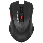 Мышь беспроводная Nakatomi MRON-04U черный, 1600 dpi, радиоканал, USB, кнопки - 6, фото10