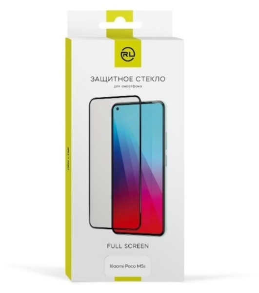 Защитное стекло для экрана Redline УТ000024054 черный для Xiaomi Redmi Note 10/10s прозрачная