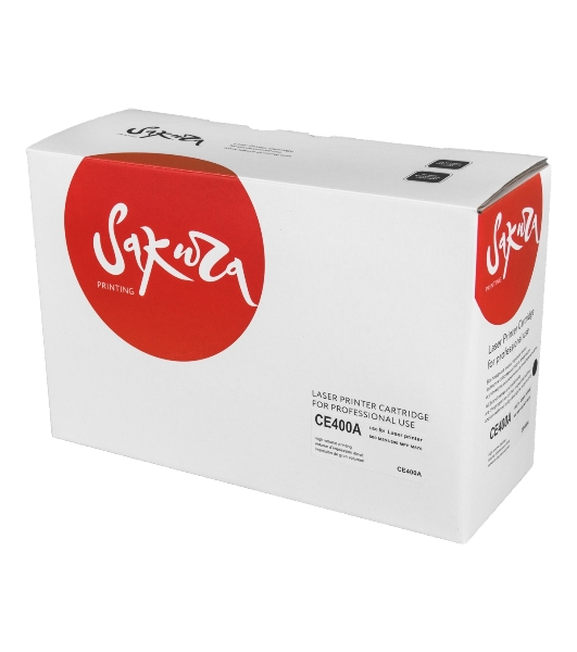 Картридж Sakura CE400A для HP Enterprise 500 Color M551/570/575, черный, 5 500 к.