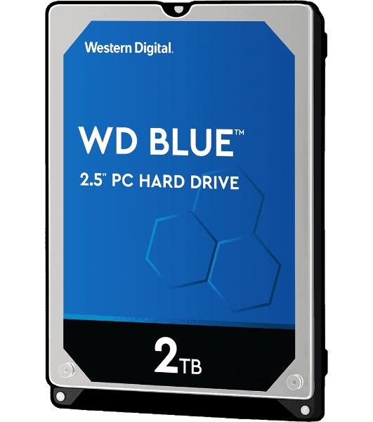 Жесткий диск Western DigitalBlue WD20SPZX 2ТБ 2,5' 5400RPM 128MB (SATA-III) Mobile
