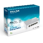 Коммутатор TP-Link SOHO TL-SF1005D Коммутатор 5-port 10/100M mini Desktop Switch, 5 10/100M RJ45 ports, Plastic case, фото21