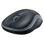 Мышь беспроводная Logitech M185 серый/черный, 1000 dpi, радиоканал, USB, кнопки - 3, фото13