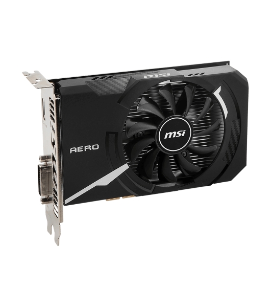 Видеокарта MSI GT 1030 AERO ITX 4GD4 OC Nvidia GT 1030 4Gb, DDR4, PCI-E 3.0, HDMIx1 DVIx1 HDCP