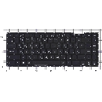 Клавиатура для ноутбука Asus P453 PU403 черная, фото2