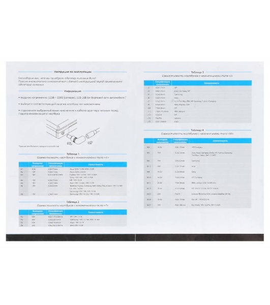 Блок питания Buro автоматический 40W 9.5V-20V 8-connectors от бытовой электросети LED индикатор