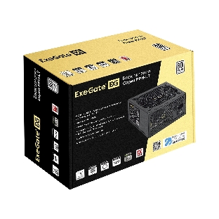 Блок питания ExeGate 400PPH-LT (EX292148RUS), 400Вт, 80 PLUS, 120мм, черный