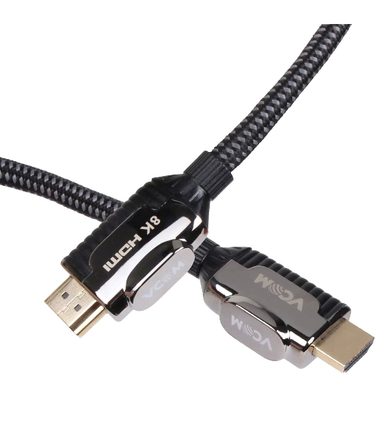 Кабель VCOM CG864-2M HDMI 19M/M,ver. 2.1, 8K@60 Hz 2m VCOM CG864-2M